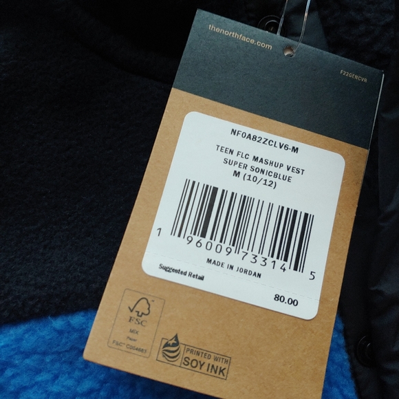 THE NORTH FACE NEW Teen Mashup Vest - Picture 9 of 9